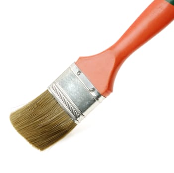 Painting brush. The tool for painting. It is isolated on a white background