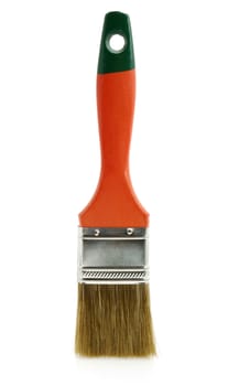 Painting brush. The tool for painting. It is isolated on a white background