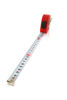 tape measure.The device intended for measurement of length 