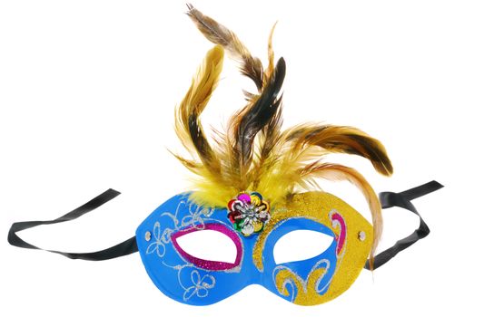 Mask. Carnival the mask is isolated on a white background