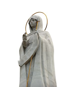 Religious statue. Oranta - the image sacred in a prayful pose