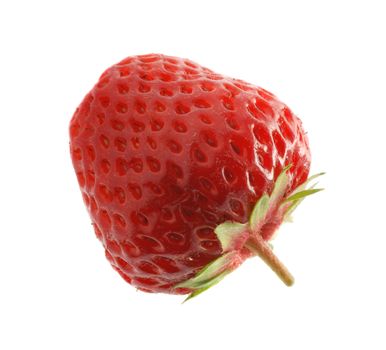 Strawberry. A berry isolated on a white background