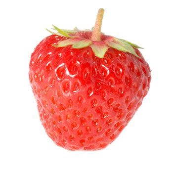 Strawberry. A berry isolated on a white background