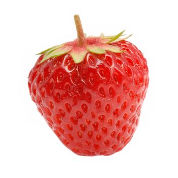 Strawberry. A berry isolated on a white background