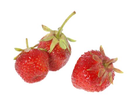 Strawberry. A berry isolated on a white background