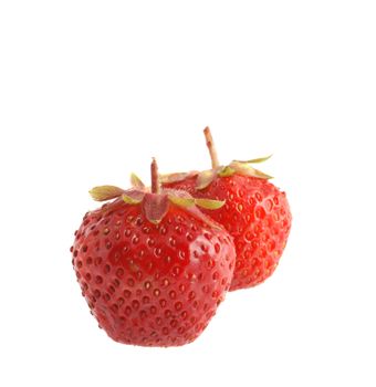 Strawberry. A berry isolated on a white background