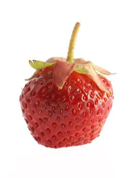 Strawberry. A berry isolated on a white background