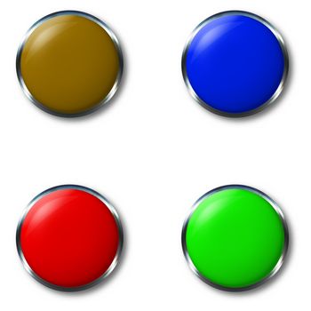 hrome button (for use as a substrate of the button)