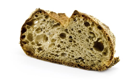 Fresh german bread on light background