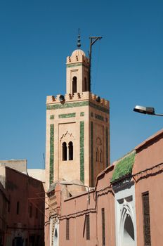 Small Mosque In The Medina Of Marrakech, Morocco