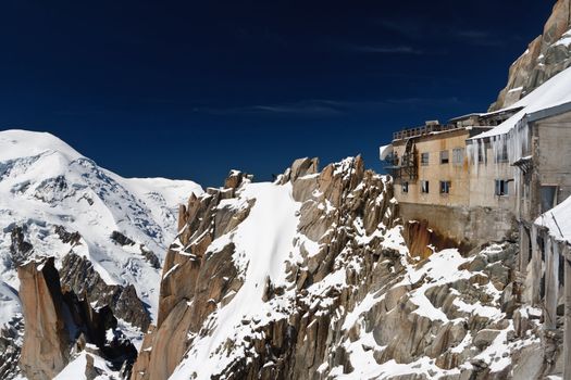 landscape from Aiguille du Midi, Mont Blanc Massif