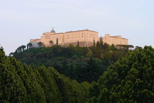 Monte Cassino monastery in Italy