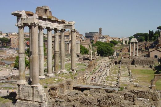 Ancient ruins of Rome