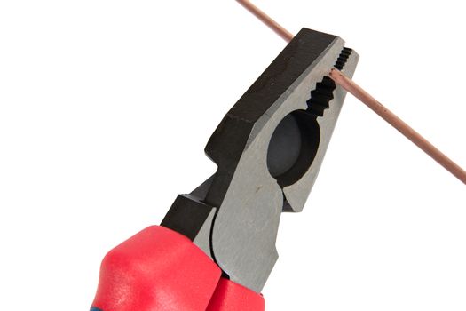 Manual locksmith tools, isolated on a white background