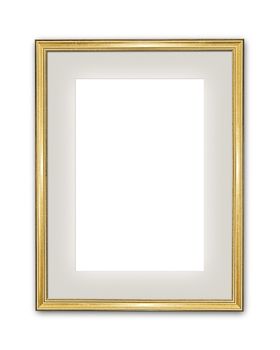 An image of a nice golden frame