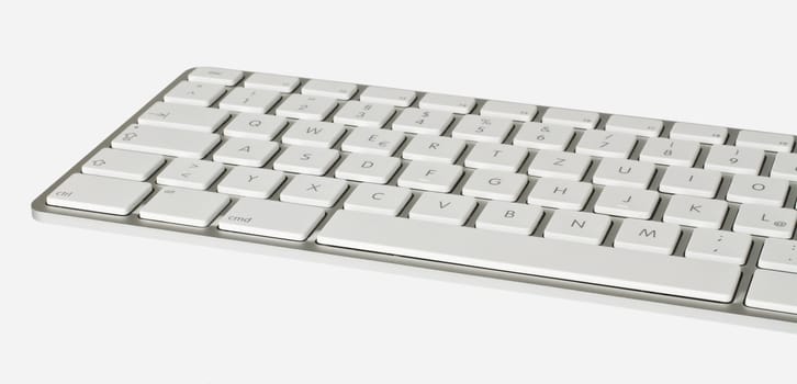modern aluminum keyboard