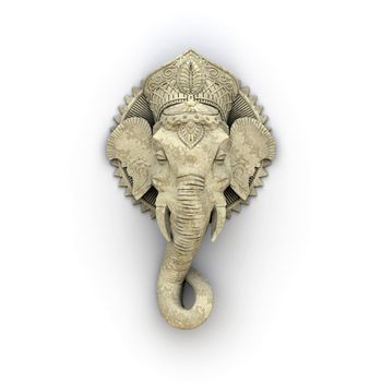 An image of a beautiful elephant sculpture