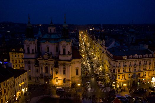 Christmas time in Prague, Czech Republic