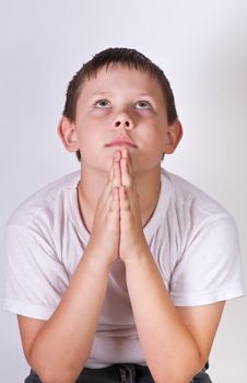 Portrait of emotionally kid. Funny little boy. Beautiful caucasian model.