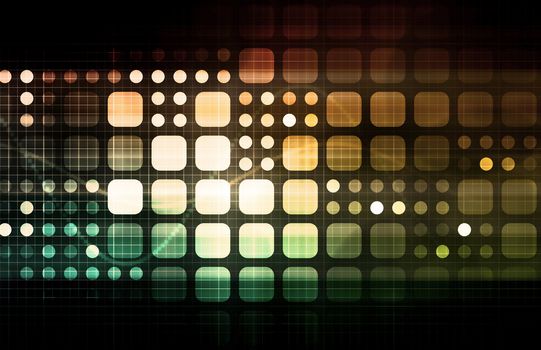 Modern Multimedia Creative as a Art Background