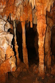 Amazing formations inside the Cueva Del Viento of Guajataca Forest Reserve - Puerto Rico.