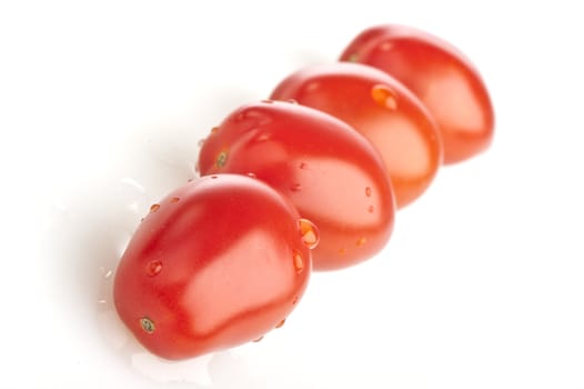 Small tomatoes sugar with selective focus