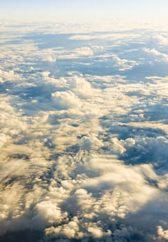 clouds - view from plane