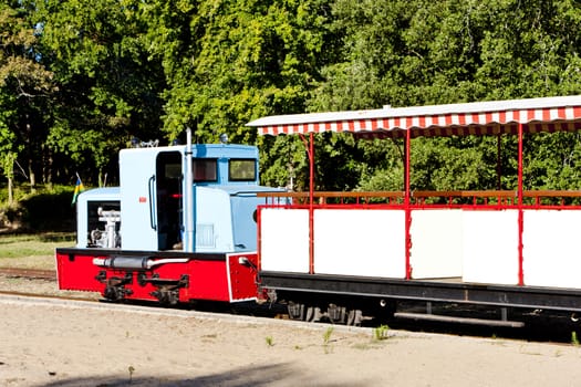 narrow gauge railway, St-Troyan-Les-Bains, Poitou-Charentes, France