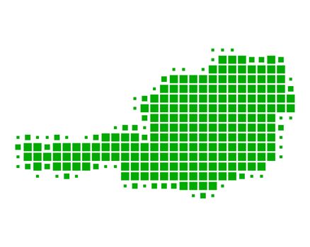 Map of Austria