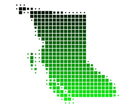 Map of British Columbia