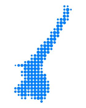 Map of Lake Garda