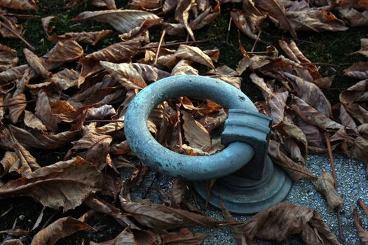 Detail of a grave decoration