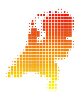 Map of the Netherlands