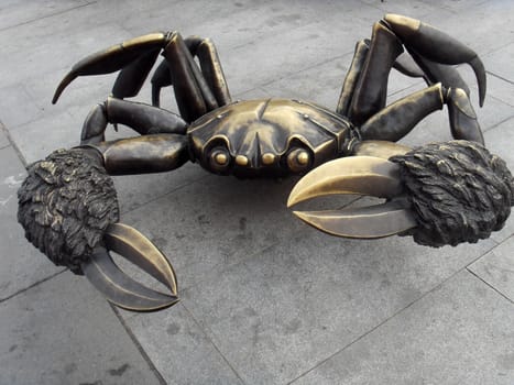 crab sculpture