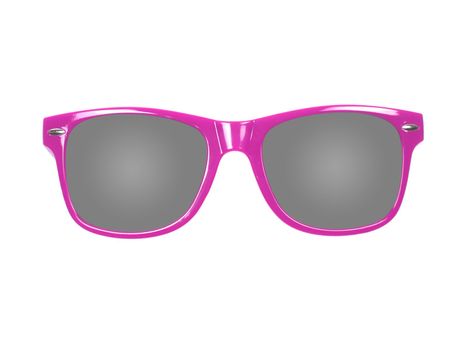 Sunglasses isolated against a white background