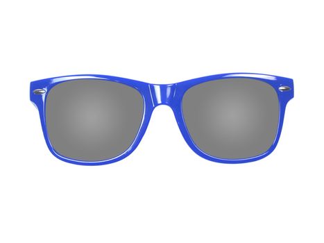 Sunglasses isolated against a white background