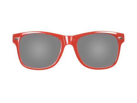 Sunglasses isolated against a white background