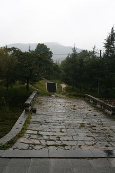 Stone bridge near the Shaolin Temple, China