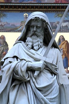 Statue of apostle St Paul