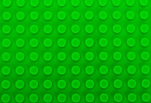 close-up green plastic construction background