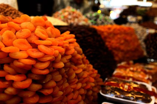 Assortment od dried apricot of Malatya