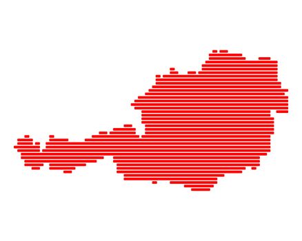 Map of Austria