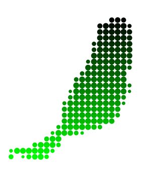 Map of Fuerteventura