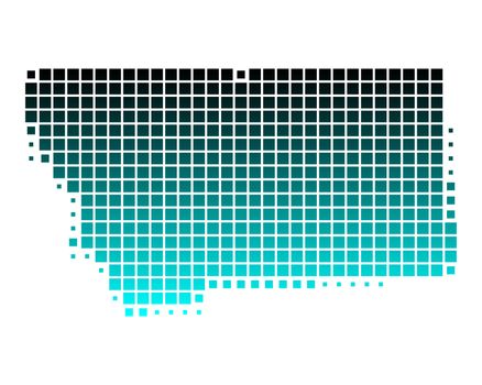 Map of Montana