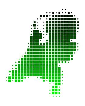 Map of the Netherlands