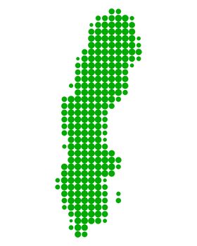 Map of Sweden