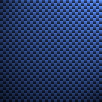 A high-res, blue carbon fiber pattern / texture that you can apply in both print and web design.