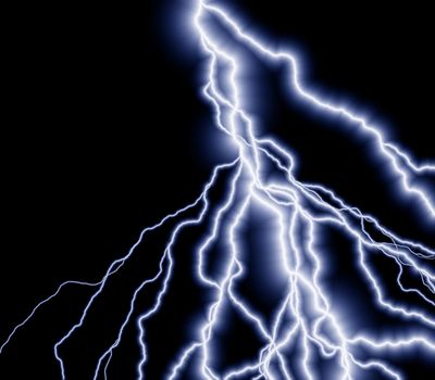 a great lightning background - many branches of electrical delight