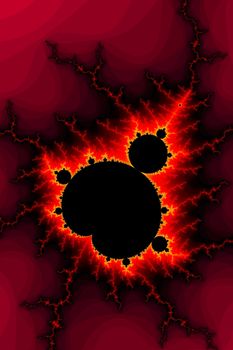 An image of a typical fractal graphic