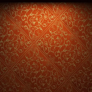 illuminated fabric wallpaper made in 3D